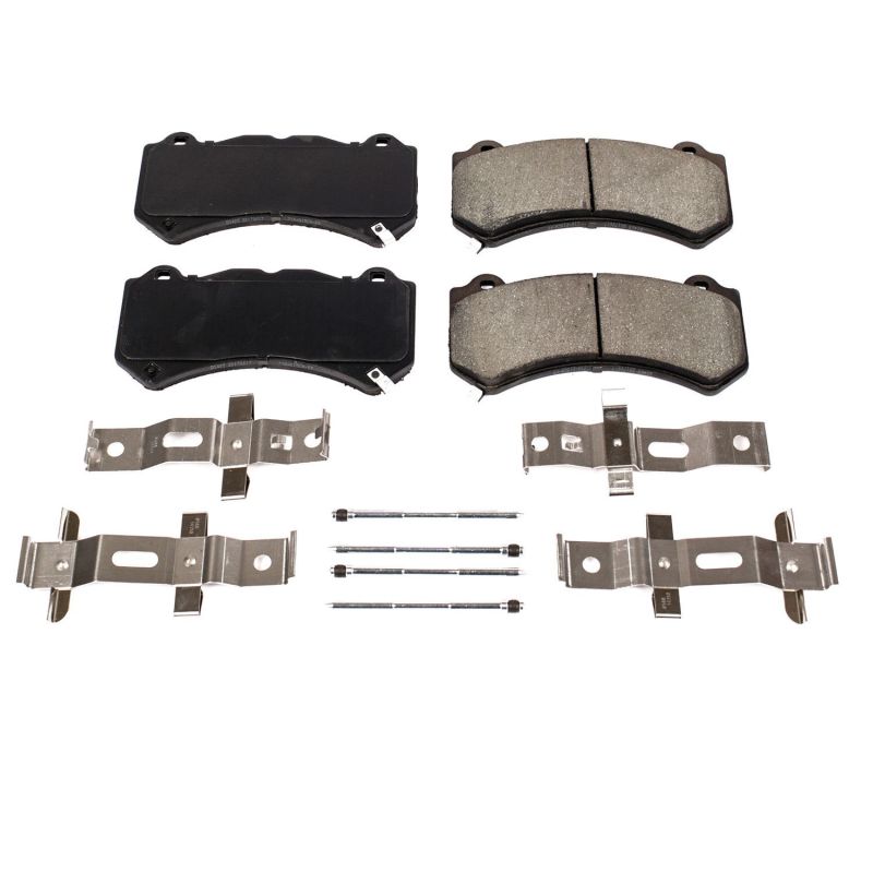 Power Stop 16-19 Cadillac ATS Front Z17 Evolution Ceramic Brake Pads w/Hardware Brake Pads - OE PowerStop