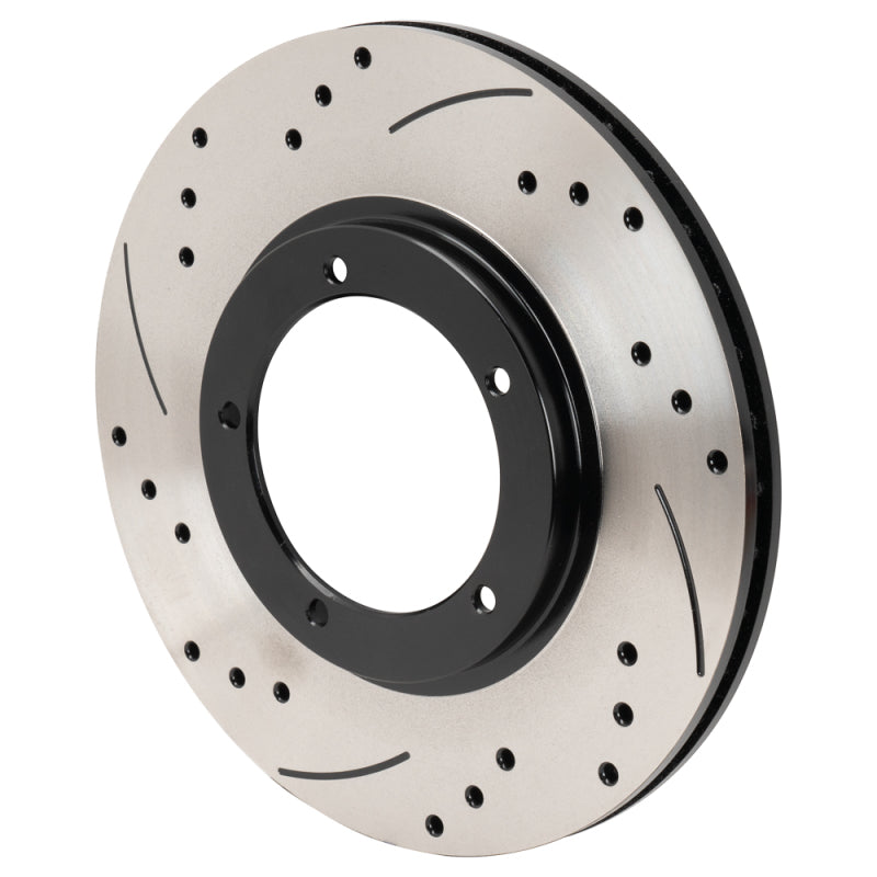 Wilwood ROTOR1110-080DR421-057LNEXXXXL 5X4.961 SRP black Brake Rotors - 2 Piece Wilwood