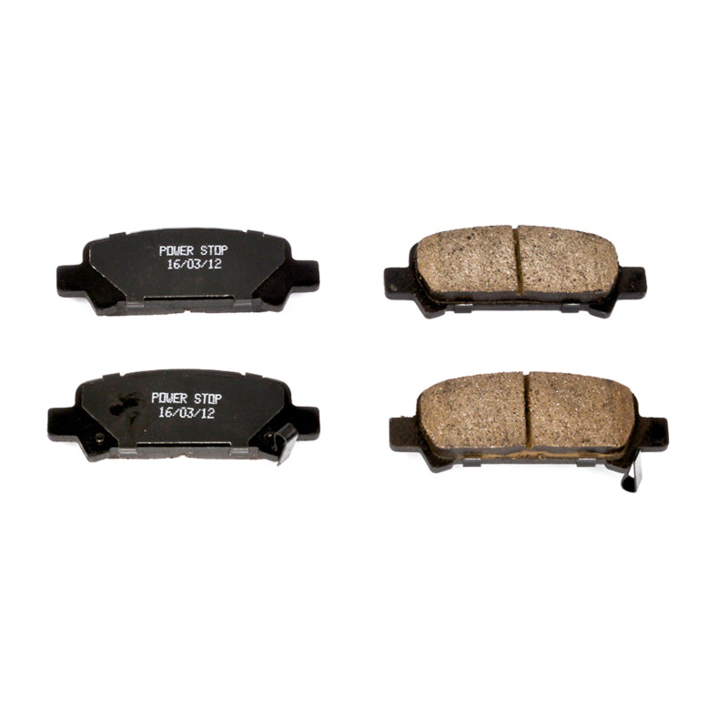 Power Stop 03-06 Subaru Baja Rear Z16 Evolution Ceramic Brake Pads Brake Pads - OE PowerStop