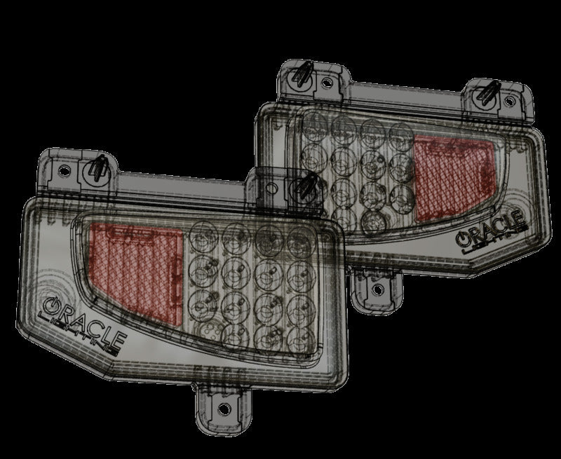 Oracle Rear Bumper LED Reverse Lights for Jeep Gladiator JT - 6000K Tail Lights ORACLE Lighting