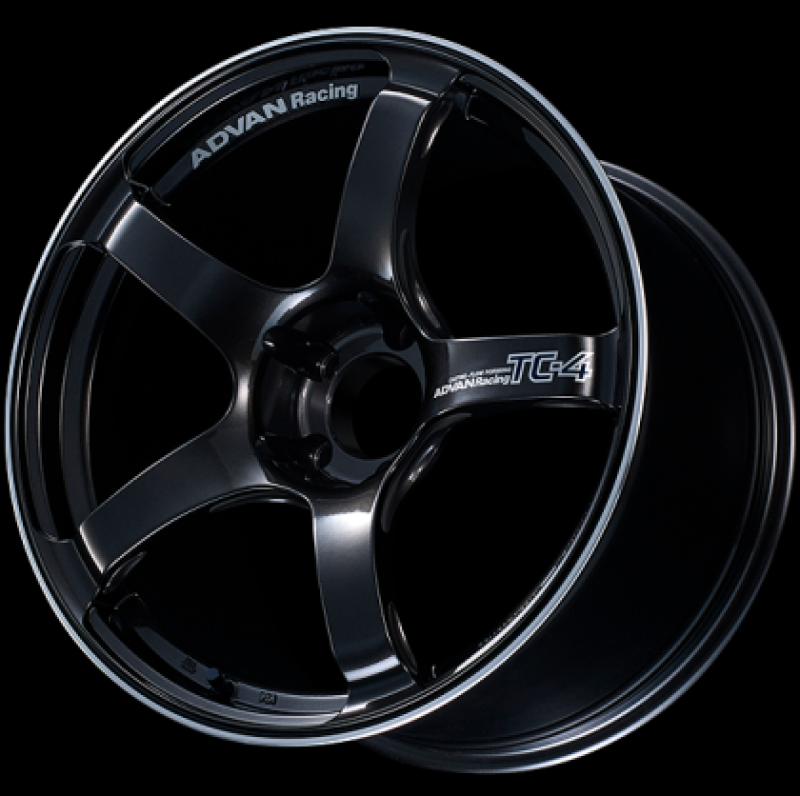 Advan TC4 18x8.5 +45 5x114.3 Racing GunMetallic Wheel Wheels - Cast Advan
