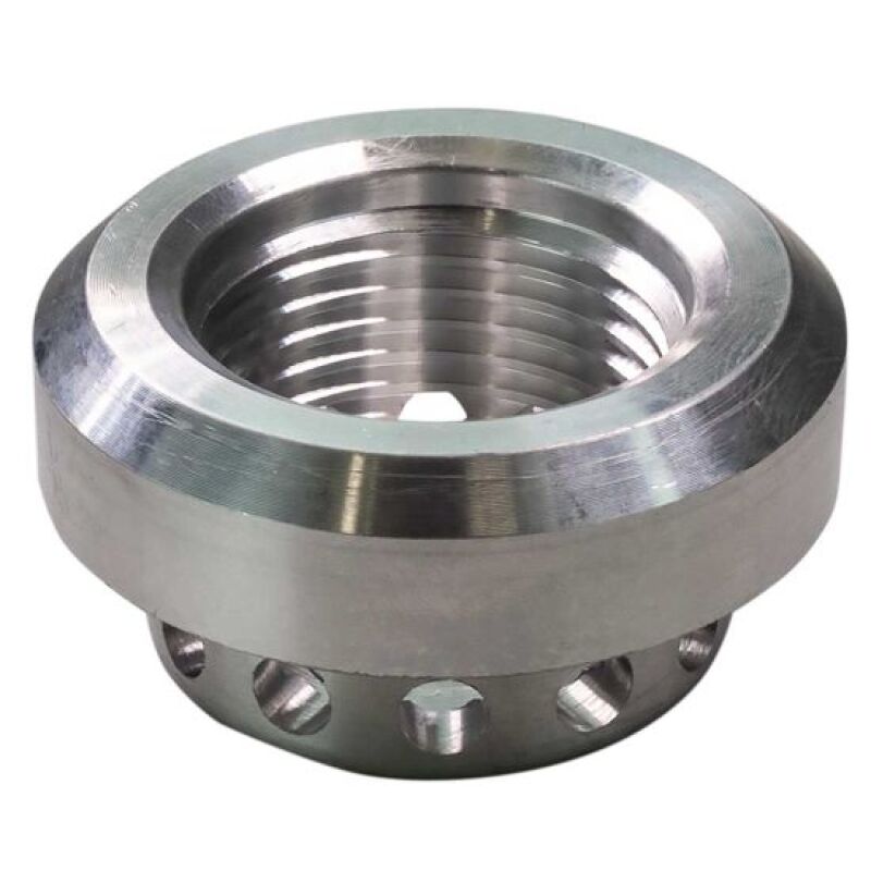 Moroso -12AN Weld-In Vented Fitting w/Integral Baffle Fittings Moroso