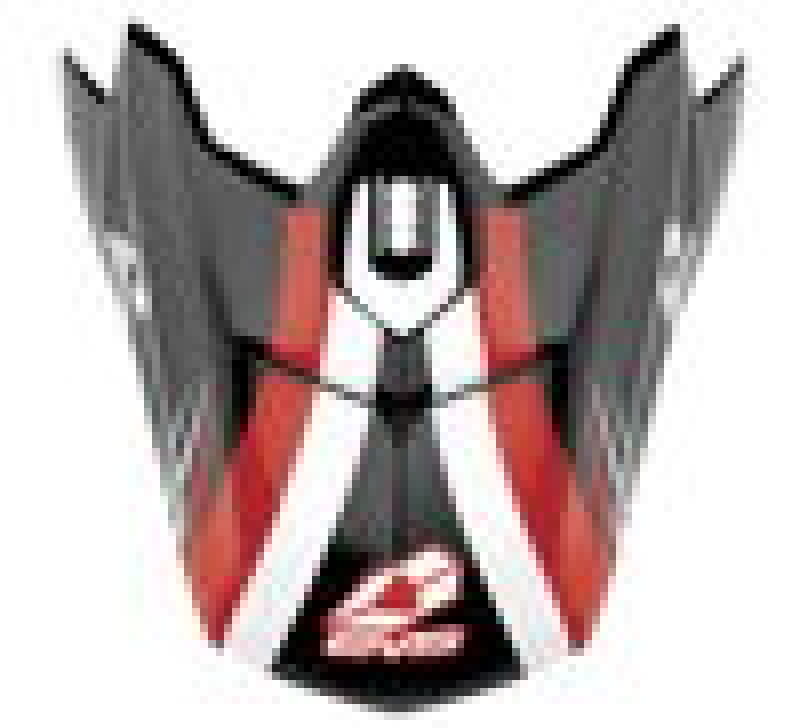 EVS T3 Works Visor - Black/White/Red Helmets and Accessories EVS