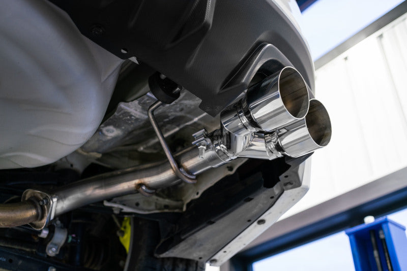 MBRP 15-19 Subaru WRX 2.0L/STI 2.5L 2.5in Dual Split Rear Exit w/ 3.5in Tips - T304 Axle Back MBRP