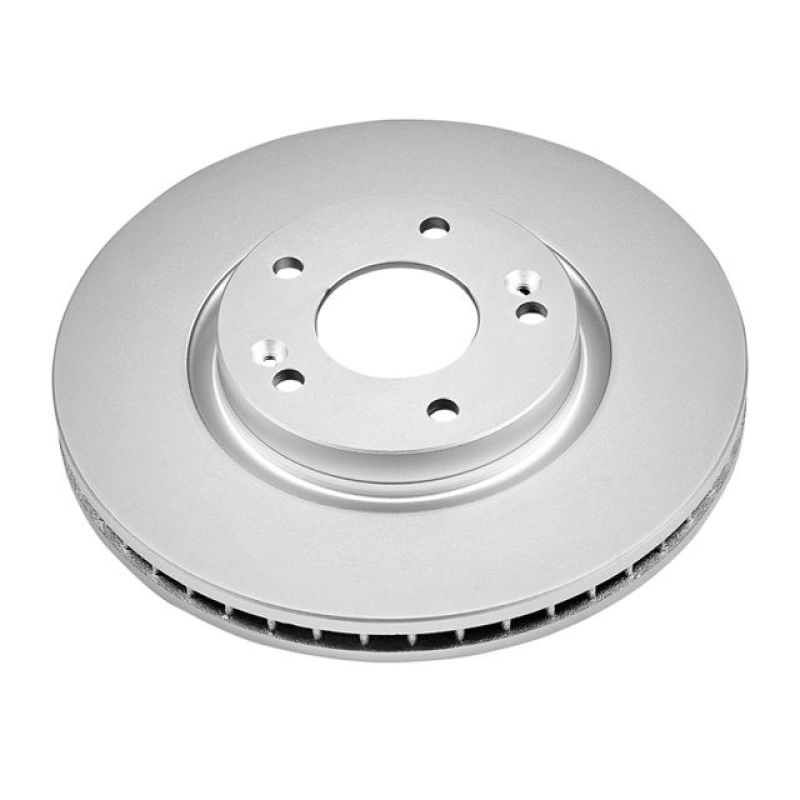 Power Stop 07-09 Hyundai Santa Fe Front Evolution Geomet Coated Rotor Brake Rotors - OE - Cryo PowerStop