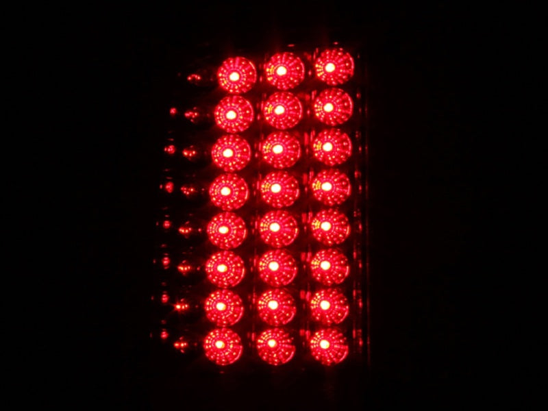 ANZO 2008-2015 Ford F-250 LED Taillights Red/Clear Tail Lights ANZO
