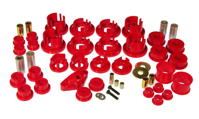 Prothane 08-10 Subaru STI/WRX Total Kit - Red Bushings - Full Vehicle Kits Prothane