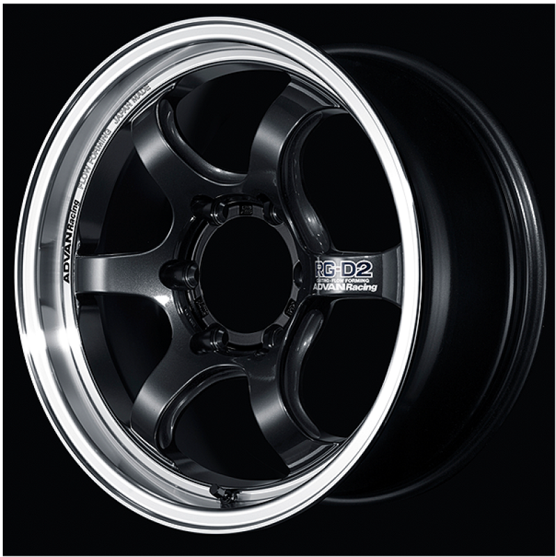 Advan GT 20X11.5 +53 5x130 Racing Titanium Black Wheel Wheels - Forged Advan