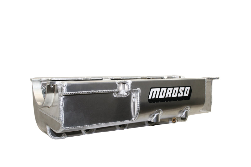 Moroso Chevrolet Big Block Mark IV (w/Four Pick Ups) Drag Race Dry Sump 7.5in Aluminum Oil Pan Oil Pans Moroso