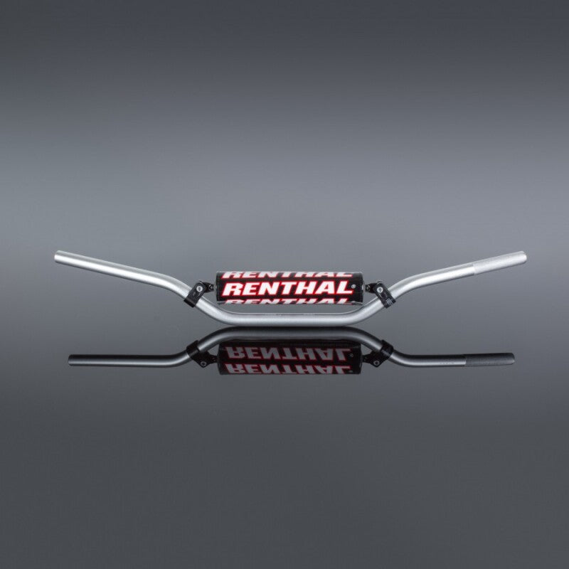 Renthal Vintage/ Desert 7/ 8 in. Handlebar - Silver Handlebars Renthal