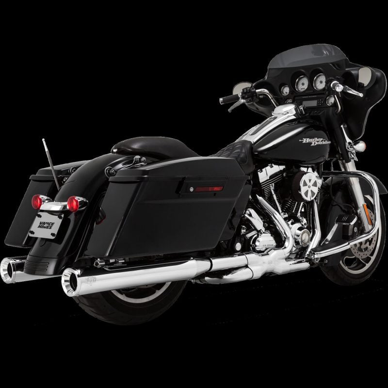Vance & Hines HD Dresser 95-16 Eliminator 400 S Slip-On Exhaust Motorcycle Slip-On Vance and Hines