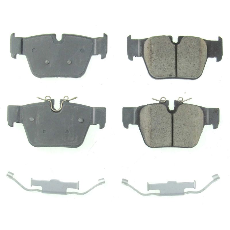 Power Stop 2019 BMW X2 Rear Z17 Evolution Ceramic Brake Pads w/Hardware Brake Pads - OE PowerStop