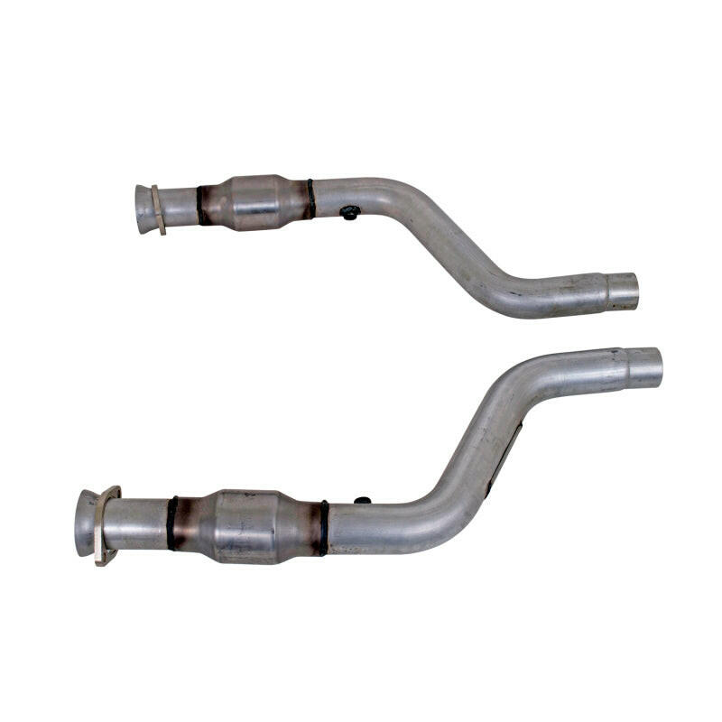 BBK 05-15 Dodge Challenger Charger Short Mid X Pipe w/Catalytic Converters 2-3/4 For LT Headers X Pipes BBK