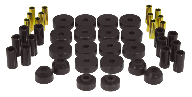 Prothane 55-75 Jeep CJ5/7 Total Kit - Black Bushings - Full Vehicle Kits Prothane