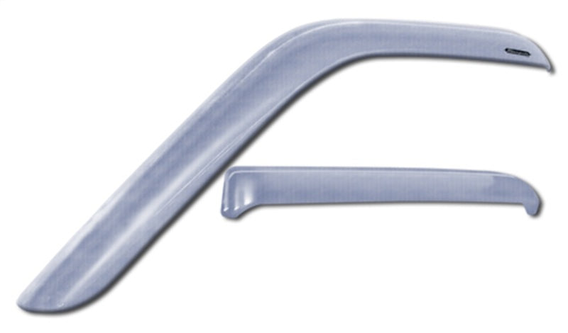 Stampede 2015-2019 Chevy Colorado Crew Cab Pickup Tape-Onz Sidewind Deflector 4pc - Chrome Wind Deflectors Stampede