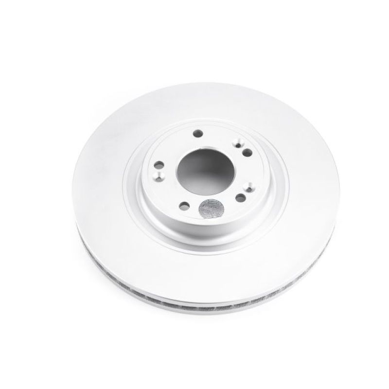 Power Stop 09-14 Hyundai Genesis Front Evolution Geomet Coated Rotor Brake Rotors - OE - Cryo PowerStop