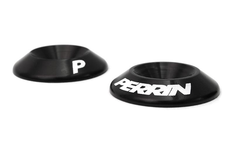 PERRIN 15-21 Subaru WRX Intercooler/Engine Cover Lock Down Washers - Black Engine Covers Perrin Performance