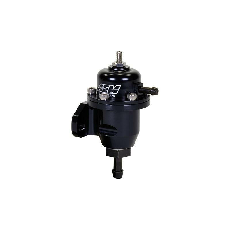 AEM 98-99 Acura CL / 00-05 S2000 / 98-02 Accord / 96-00 Civic Black Adjustable Fuel Pressure Regulat Fuel Pressure Regulators AEM