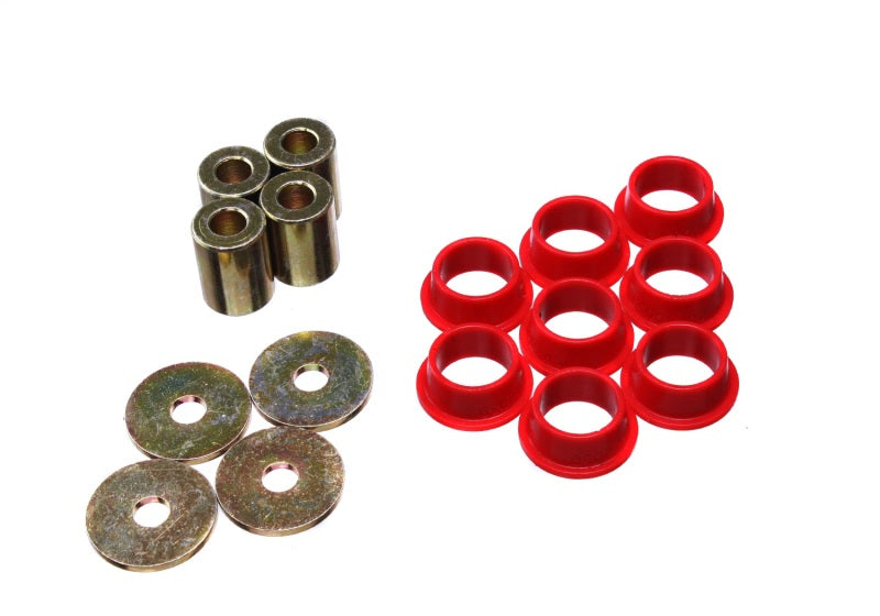 Energy Suspension 00-09 Honda S2000 Red Rack and Pinion Bushing Set Bushing Kits Energy Suspension