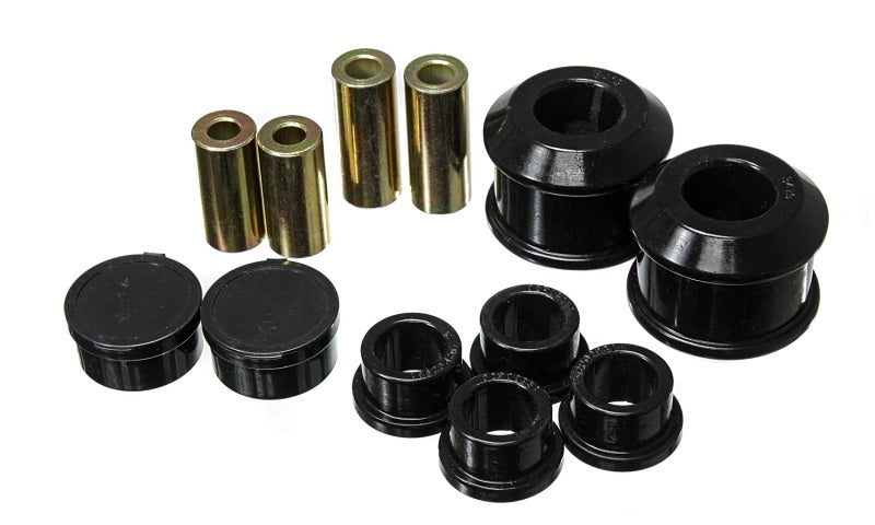 Energy Suspension 06-11 Honda Civic Black Front Control Arm Bushing Set Bushing Kits Energy Suspension