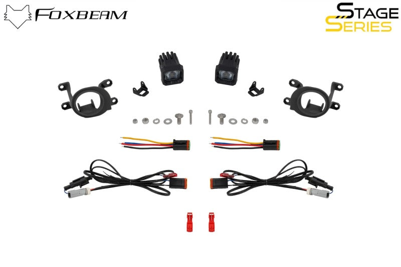 Diode Dynamics 23-24 Toyota GR Corolla SSC1 LED Fog Light Kit - Yellow SAE Fog Fog Lights Diode Dynamics