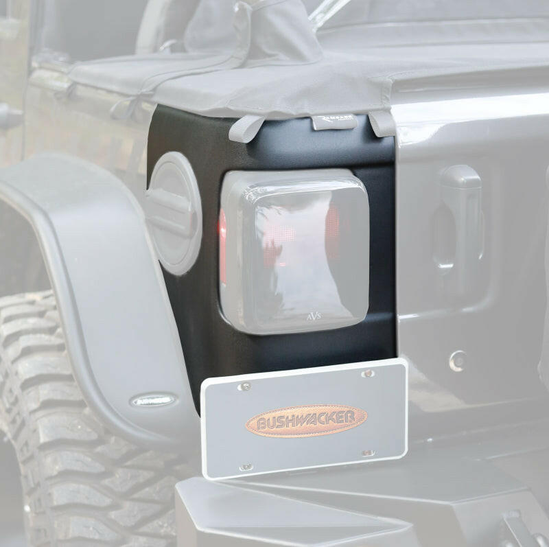 Bushwacker 18-22 Wrangler (JL) TrailArmor Rear Corner Gaurd Body Armor & Rock Rails Bushwacker