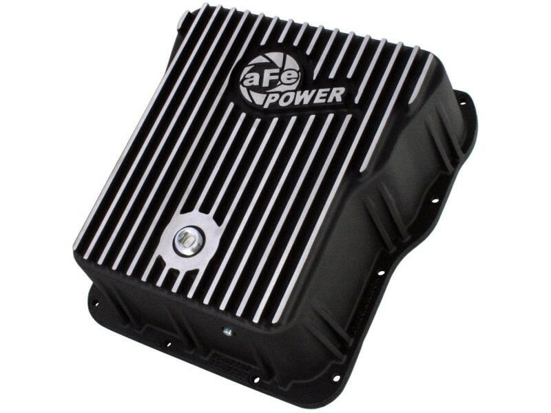 aFe Power Cover Trans Pan Machined Trans Pan GM Diesel Trucks 01-12 V8-6.6L Machined Diff Covers aFe