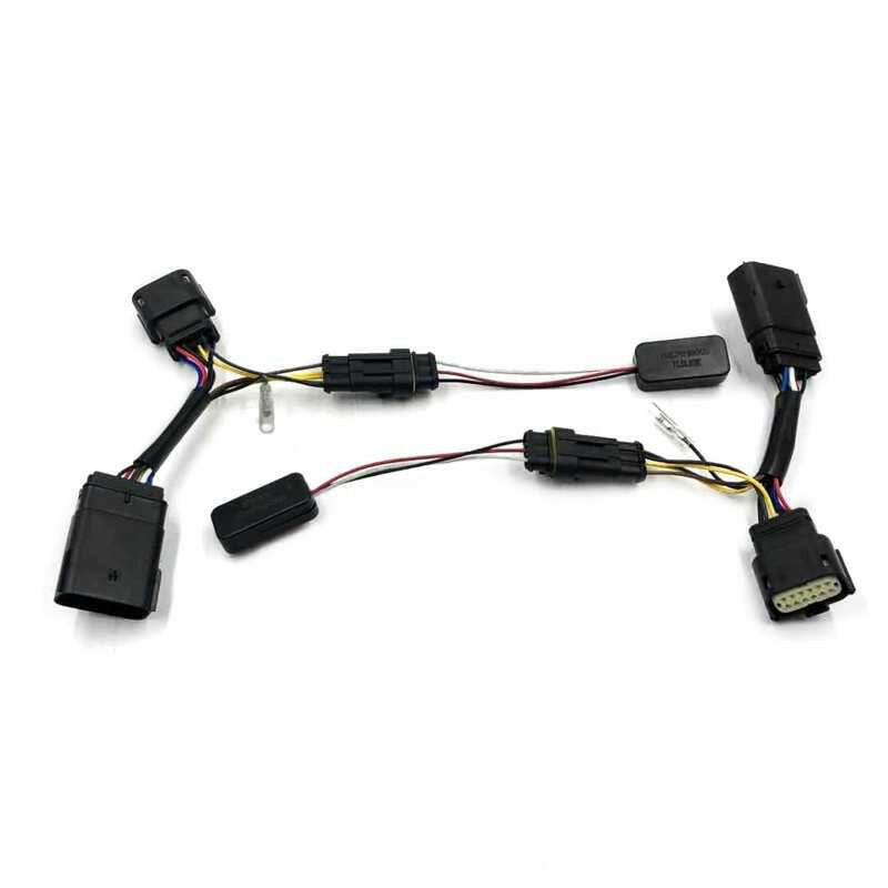 AlphaRex 19-20 Ram 1500 Wiring Adapter Stock LED Projector Headlight to AlphaRex Headlight Converter Wiring Connectors AlphaRex