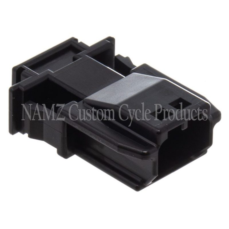 NAMZ JAE MX-1900 2-Position Male Black Pin Housing (HD 72905-11) Wiring Connectors NAMZ