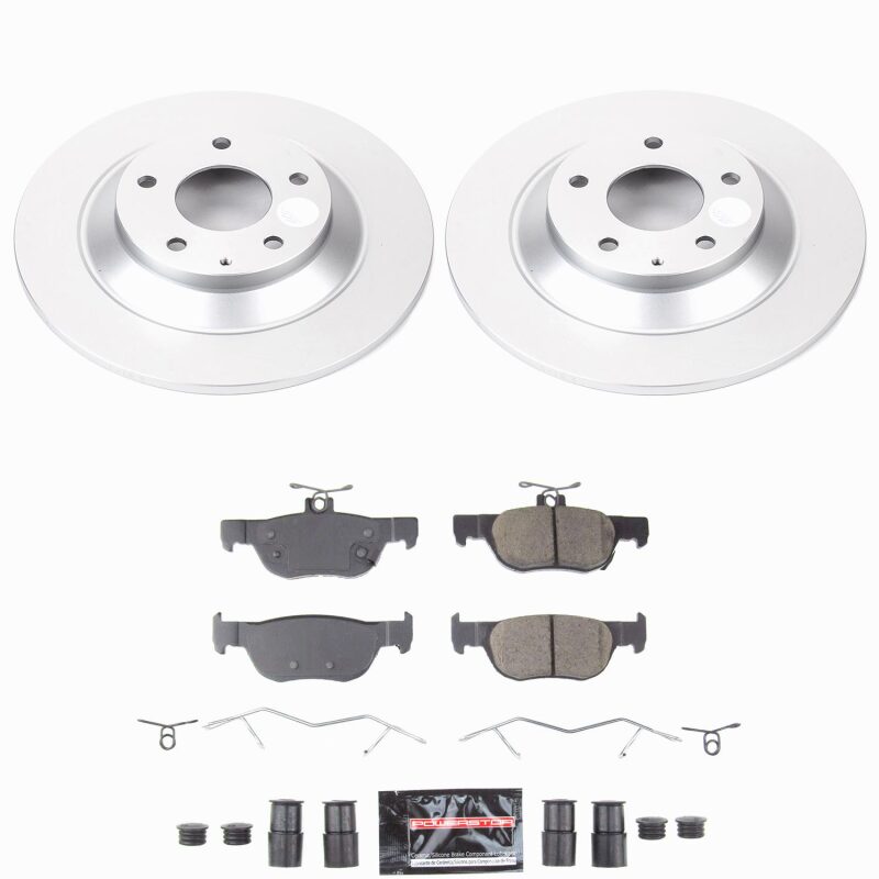 Power Stop 20-23 Mazda CX-30 Rear Z23 Coated Brake Kit Brake Kits - Performance D&S PowerStop