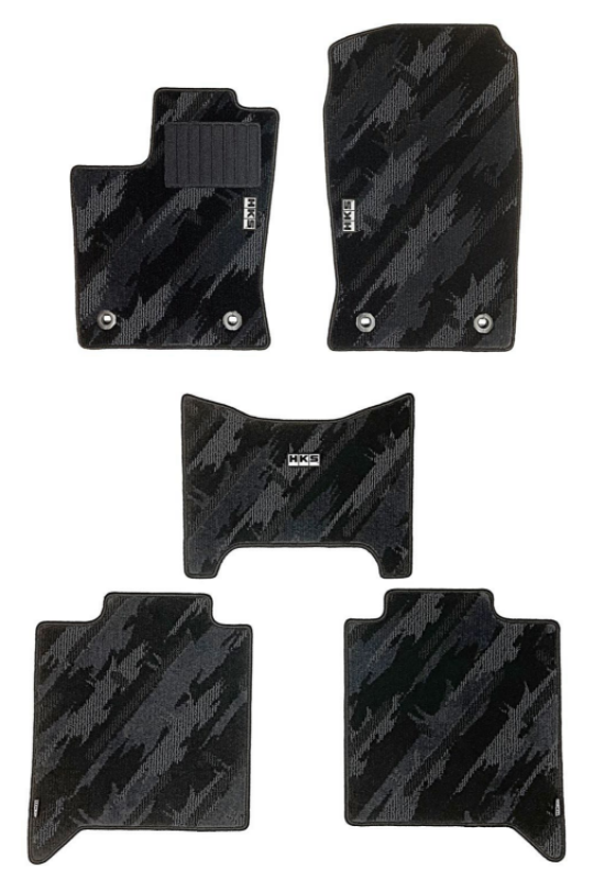 HKS FLOOR MATS TUNDRA FULL SET OCT LHD Floor Mats Carpeted HKS