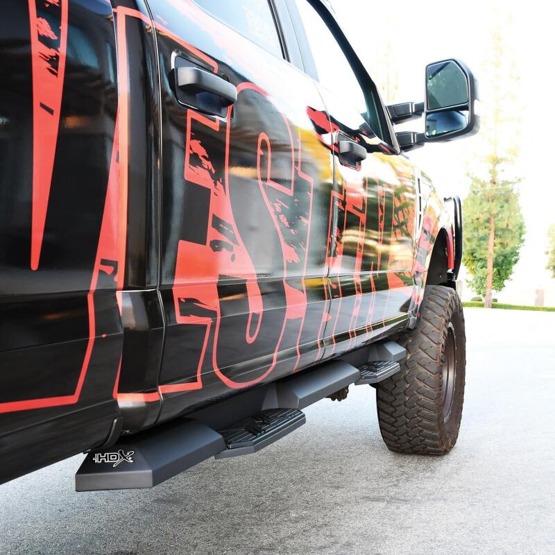 Westin/HDX 17-18 Ford F-150 SuperCrew Xtreme Nerf Step Bars - Textured Black Nerf Bars Westin
