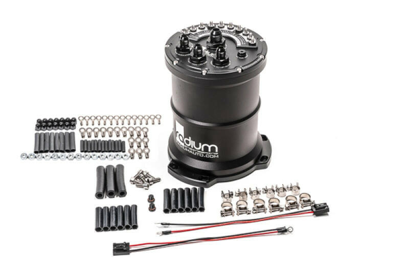 Radium Multi-Pump Fuel Surge Tank Fits Walbro GSS342 / AEM 50-1200 / DW4 (Pumps Not Included) Surge Tanks Radium Engineering