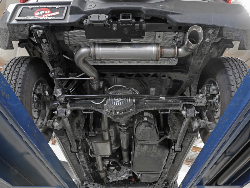 aFe Apollo GT 3in 409 SS Cat-Back Exhaust 2021 Ford Bronco L4-2.3L (t)/V6-2.7L (tt) w/ Polished Tips Catback aFe