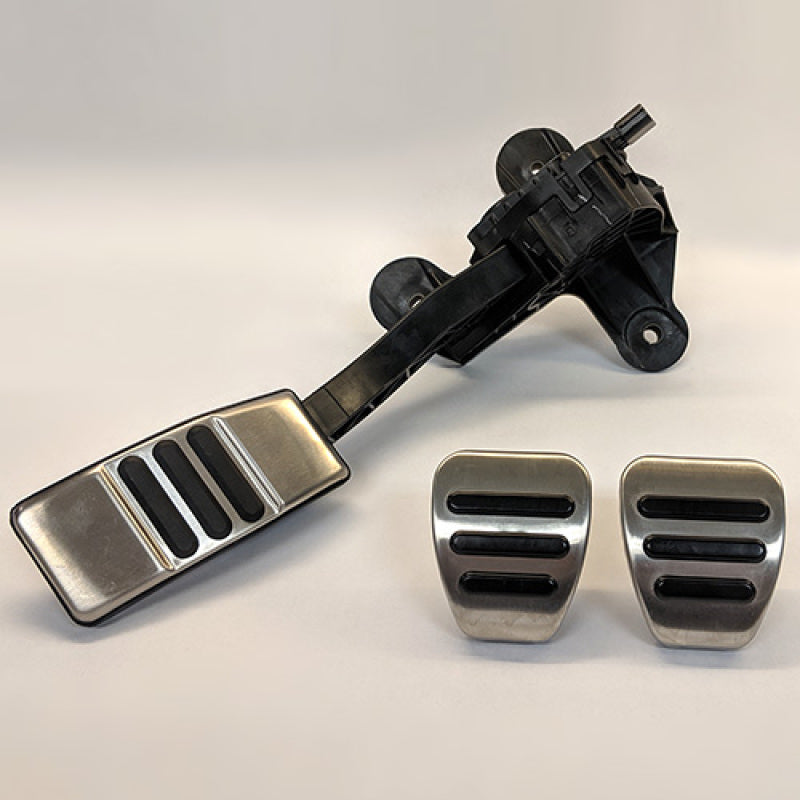 Ford Racing Aluminum and Urethane 11-17 Ford Mustang - Upgrade to Premium Package Pedals Pedal Covers Ford Racing