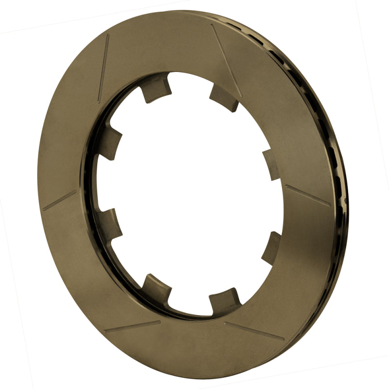 Wilwood ROTOR1175-081DT653-0003KFXXXXN 8 LUGX7.18 snap ring 40 VANE GT burnish Brake Rotors - 2 Piece Wilwood