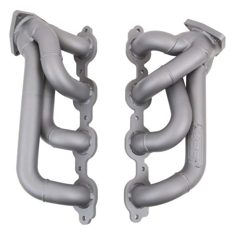 BBK 14-18 GM Truck 5.3/6.2 1 3/4in Shorty Tuned Length Headers - Titanium Ceramic Headers & Manifolds BBK