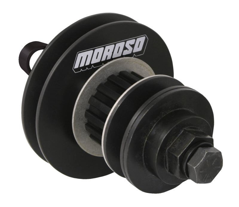 Moroso Chevrolet Small Block Dry Sump & Vacuum Pump Drive Kit - Flange Style w/Pulleys Vacuum Pumps Moroso