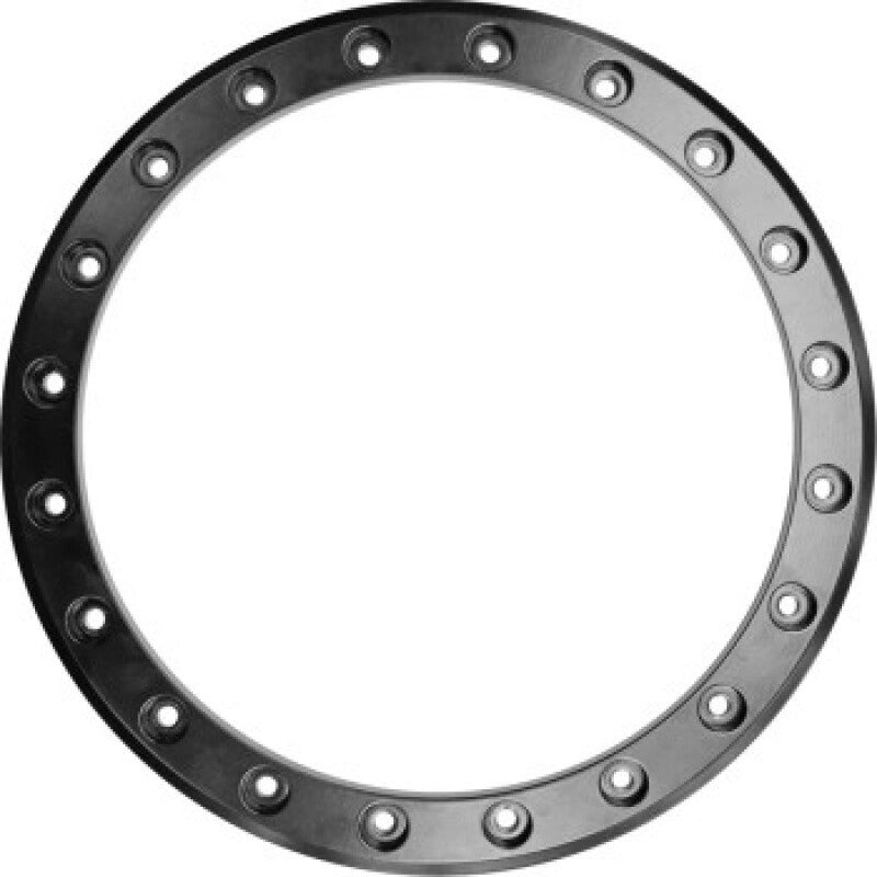 Raceline Beadlock Ring - Alpha -16in - 16 Hole - 10mm - Black Wheel Accessories Raceline