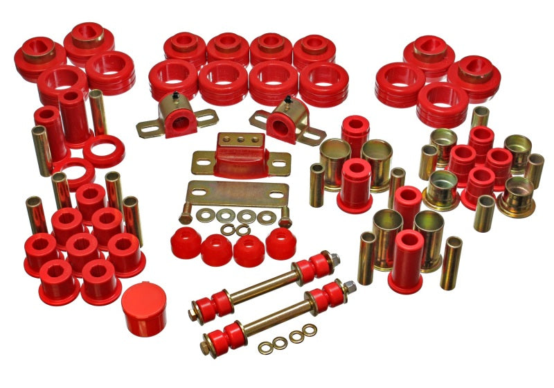Energy Suspension 82-04 Chevy Blazer & S-10/S-15 Pickup 2WD (except 97-01 SS) Red Hyper-flex Master Bushing Kits Energy Suspension