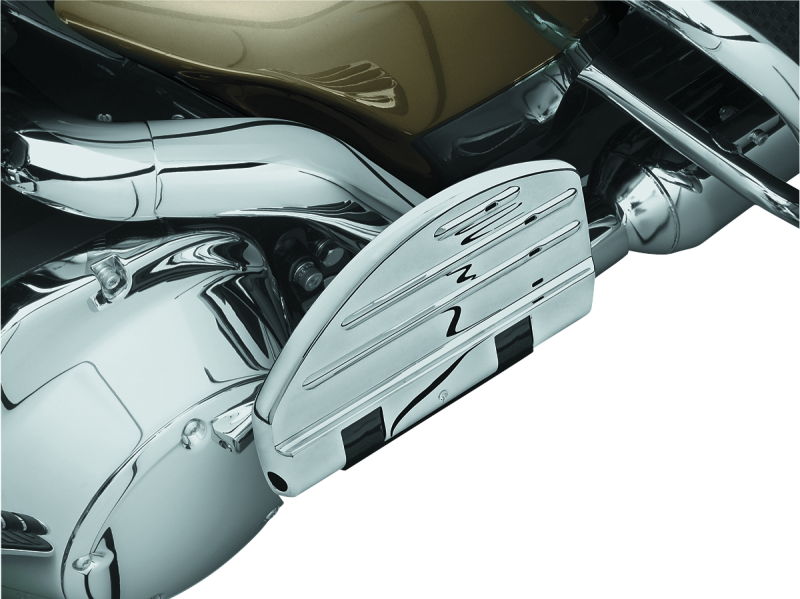 Kuryakyn ISO Passenger Floorboards Chrome Footpegs Kuryakyn