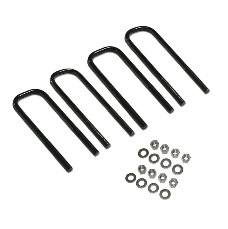 Superlift U-Bolt 4 Pack 9/16x3x105 Large Radius w/ Hardware Bolts Superlift
