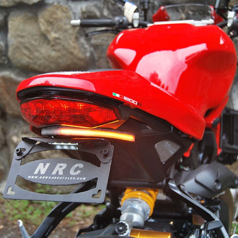New Rage Cycles 16+ Ducati Monster 1200 R Fender Eliminator Kit Lights Corner New Rage Cycles