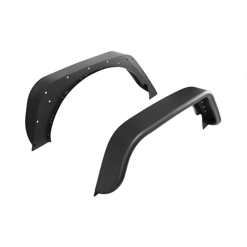 Westin/Snyper 18-20 Jeep Wrangler Tube Fenders - Rear - Textured Black Fenders Westin