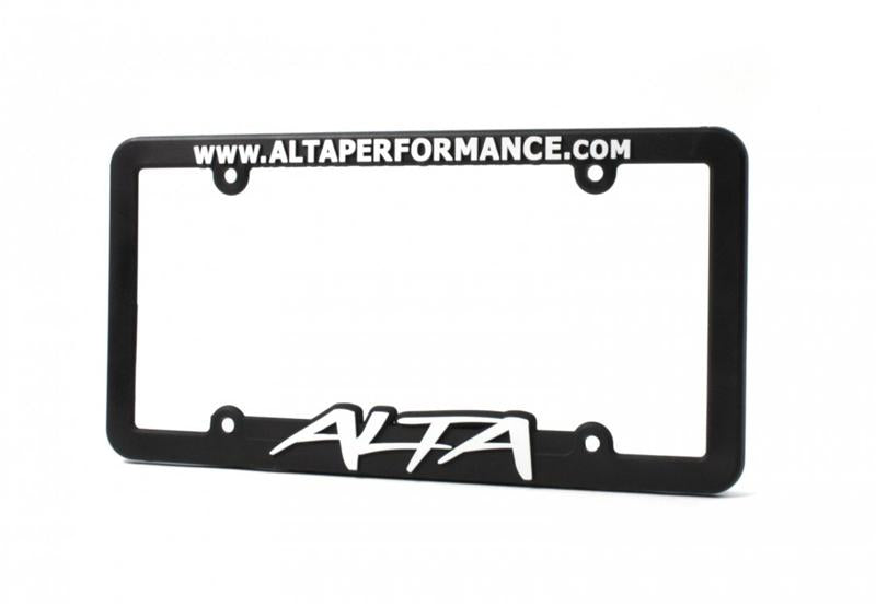 ALTA Plastic License Plate Frame License Frame Alta