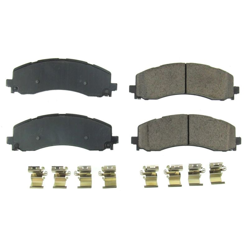 Power Stop 2019 Ram 2500 Rear Z17 Evolution Ceramic Brake Pads w/Hardware Brake Pads - OE PowerStop