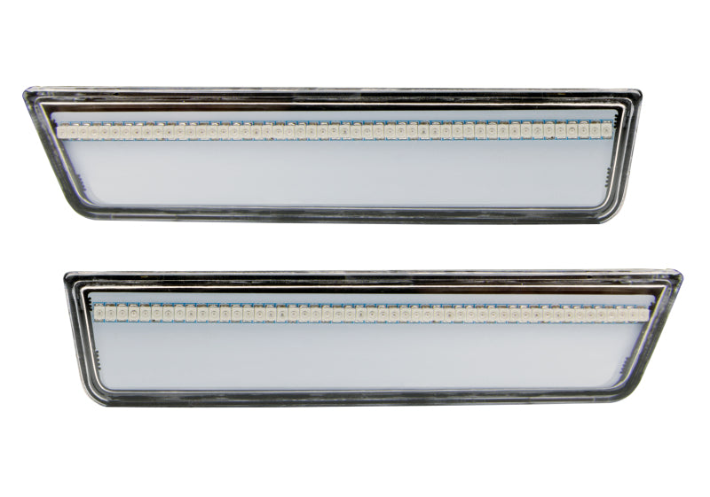 Oracle 11-14 Dodge Charger Concept Sidemarker Set (Rear Only) - Clear - No Paint Light Strip LED ORACLE Lighting