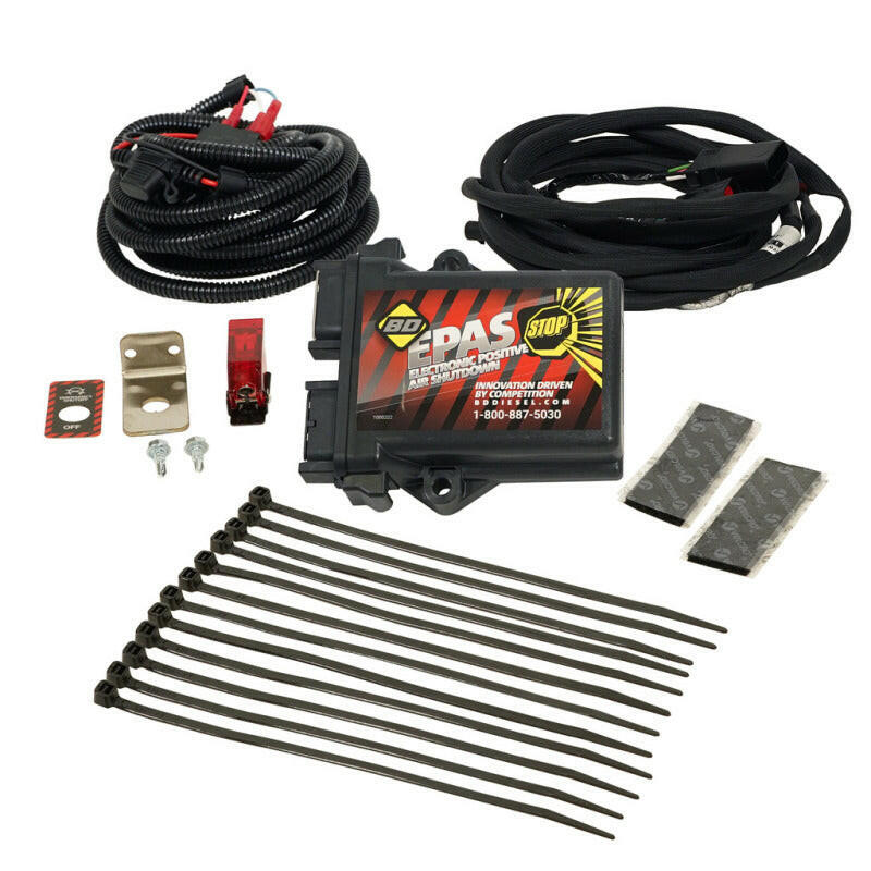 BD Diesel 21+ Chevy/GM 3.0L Duramax E-PAS Positive Air Shut-Off Engine Kit Positive Air Shutdown BD Diesel