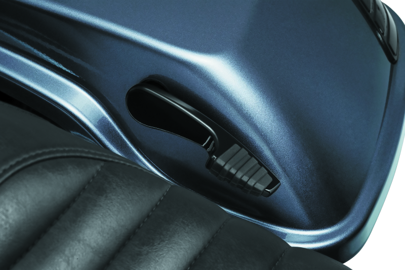 Kuryakyn Quick Draw Saddlebag Latch Handle Black Bags - Saddlebags Kuryakyn