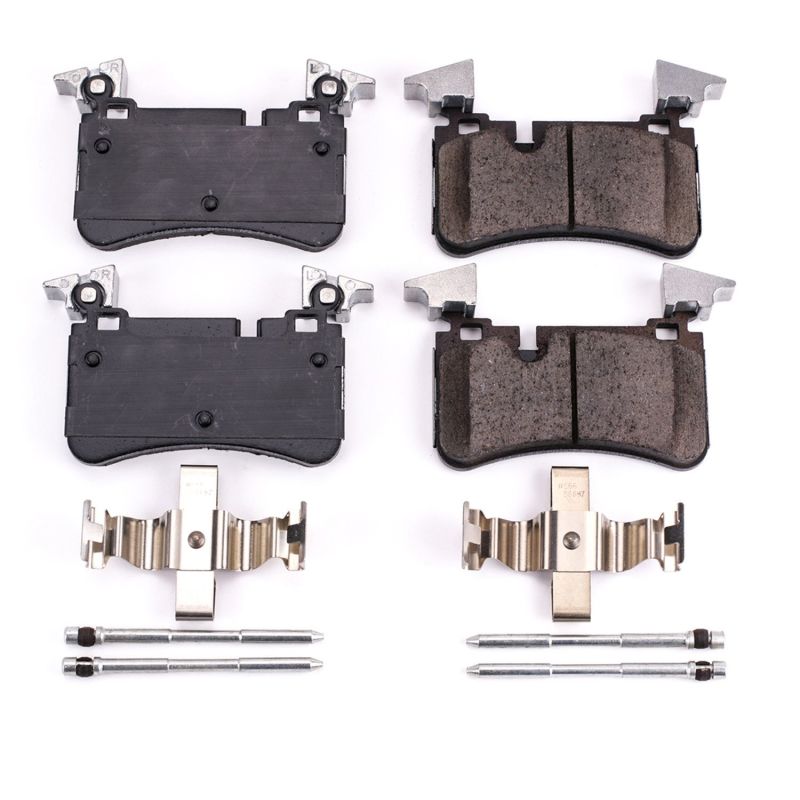 Power Stop 08-13 Mercedes-Benz C63 AMG Rear Z17 Evolution Ceramic Brake Pads w/Hardware Brake Pads - OE PowerStop